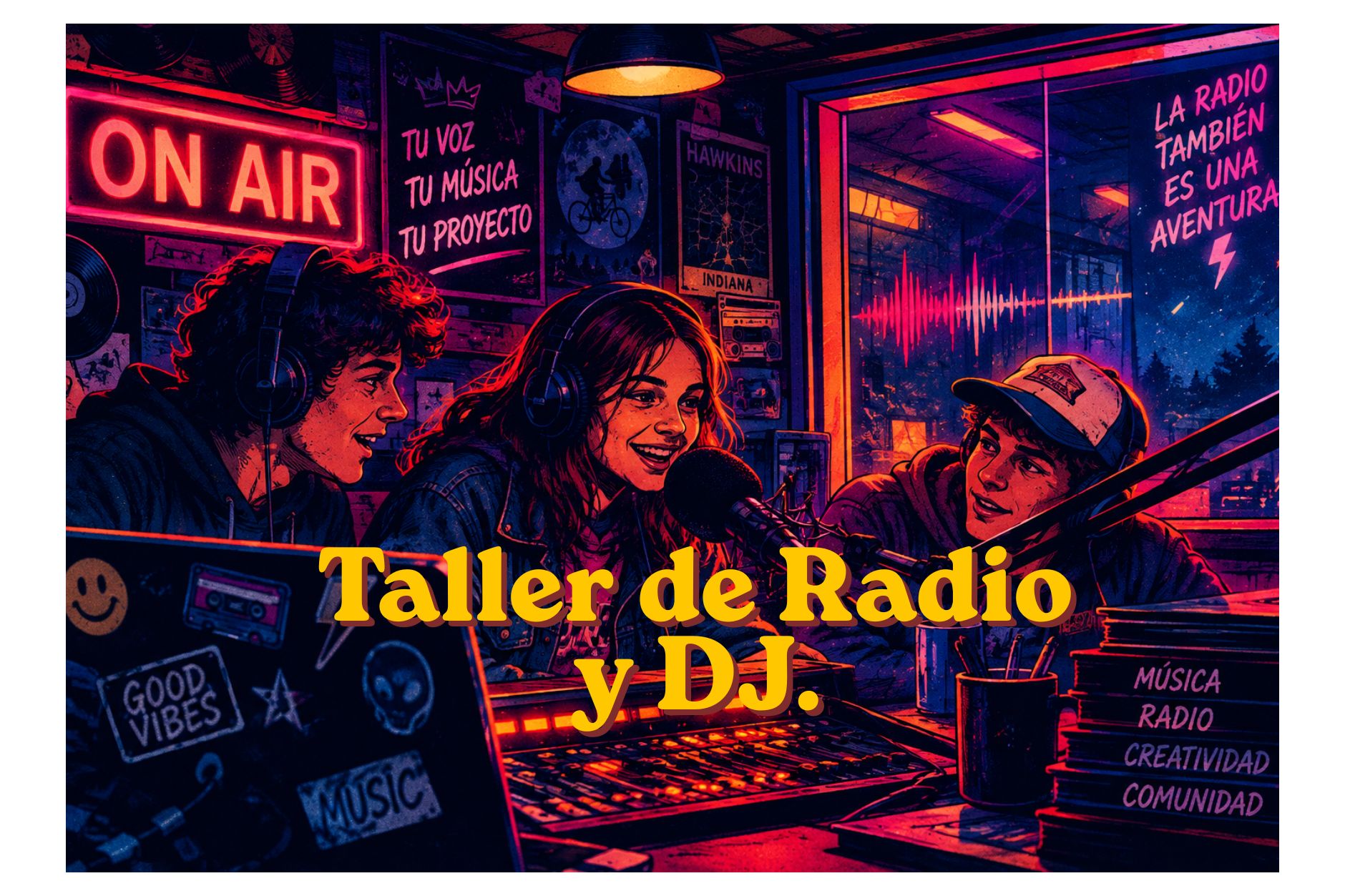 ESCUELA DE DJ Y RADIO